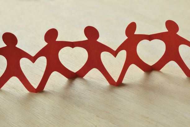 Paper people chain - team work can help us maximize your nonprofit events